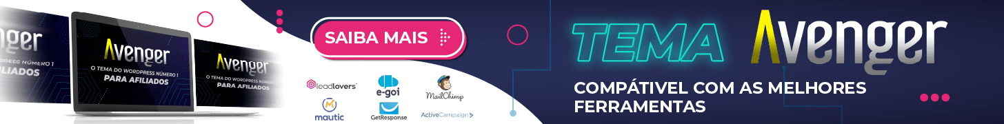 Tema WordPress Avenger para Afiliados